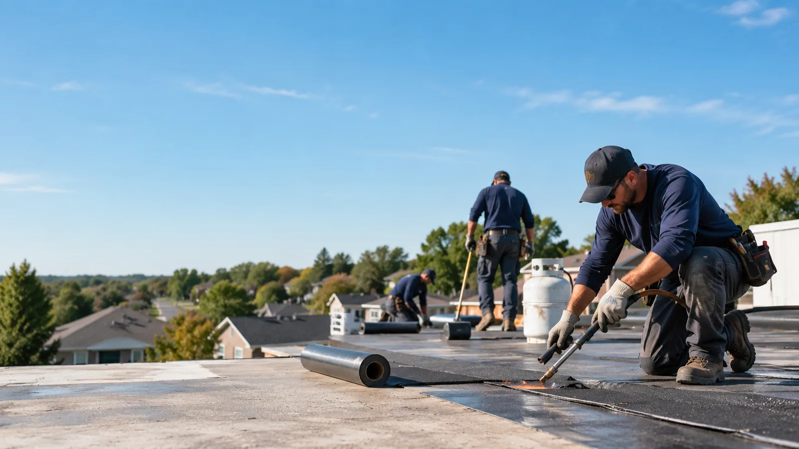Flat Roof Leak Repair providers in Westerville, OH